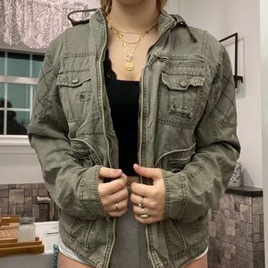 GREEN utility jacket